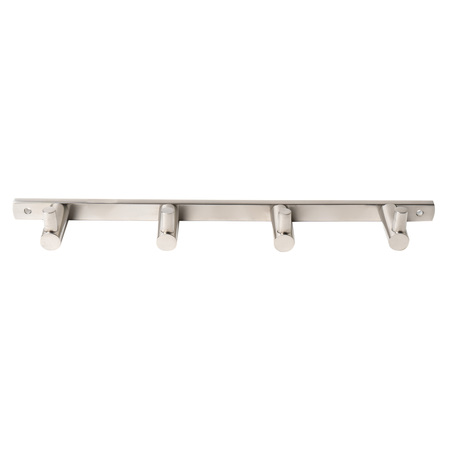 Alfi Brand Brushed Nickel Wall Mounted 4 Prong Robe / Towel Hook AB9528-BN